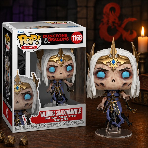 Фото - Коллекционная фигурка FUNKO POP! серии Подземелья и Драконы - Валиндра Шедоумантл (91561)